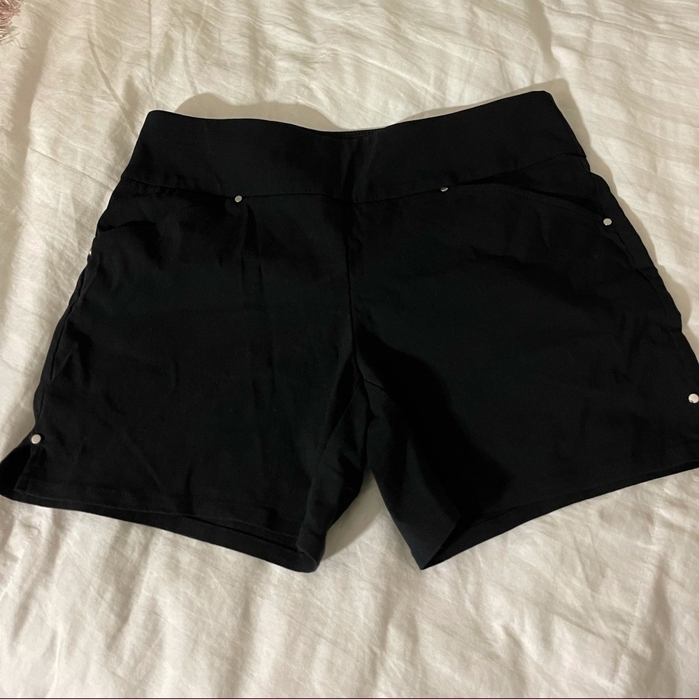 Dressy black shorts